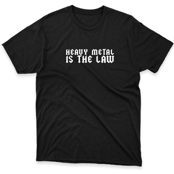 T-SHIRT HEAVY METAL IS THE LAW, HammerLand