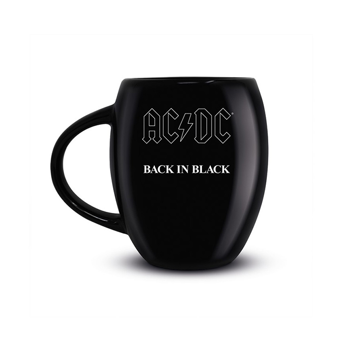 OVAL MUG AC/DC &#8211; BACK IN BLACK, HammerLand